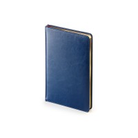 Ежедневник недатированный А4 "Sidney Nebraska", синий (золотой обрез)