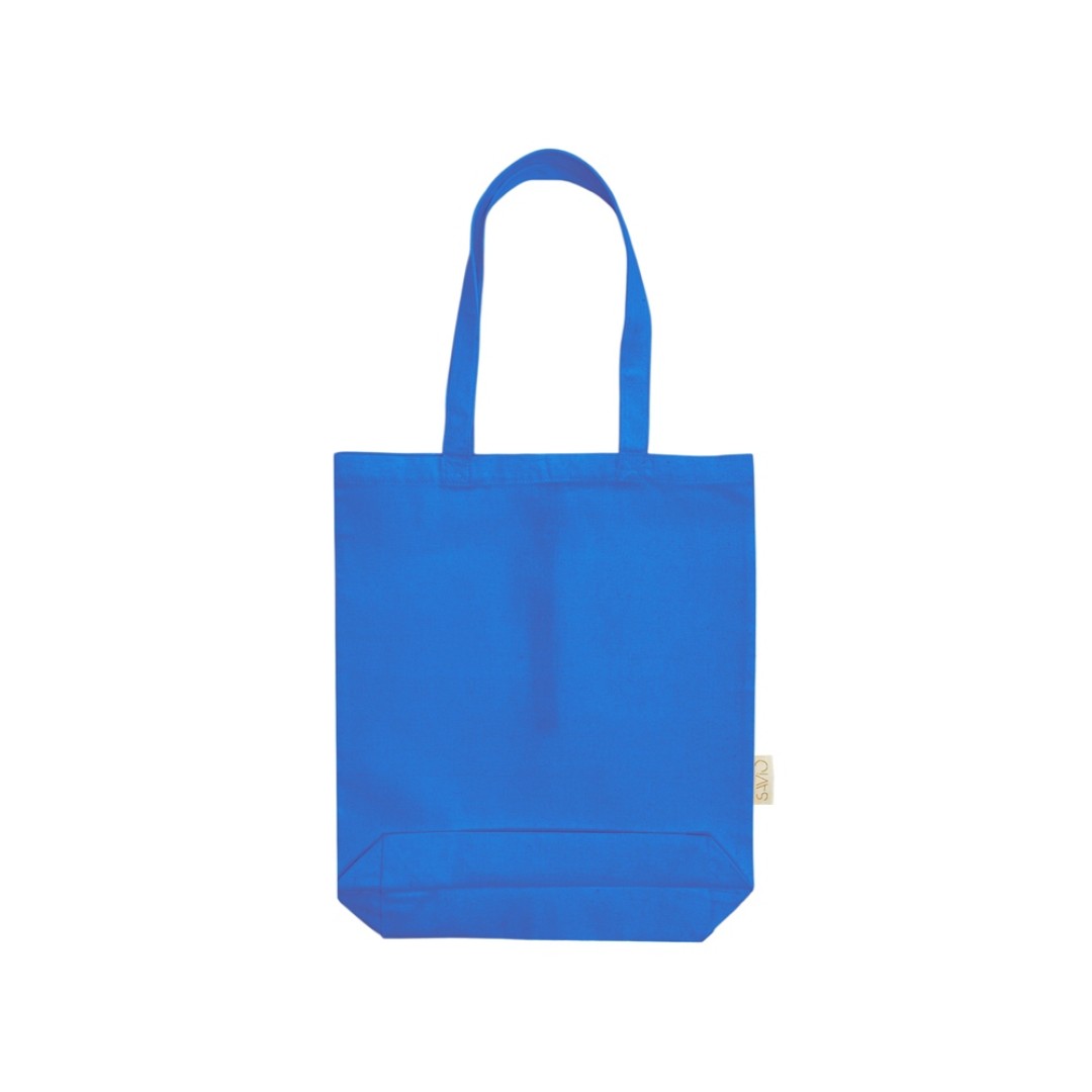 Сумка Fixy из переработанного хлопка с фиксирующей эластичной лентой, синий