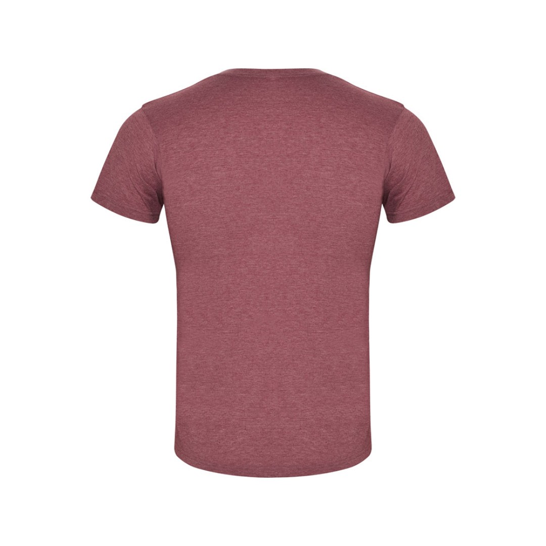 Футболка "Fox" мужская, гранатовый меланж