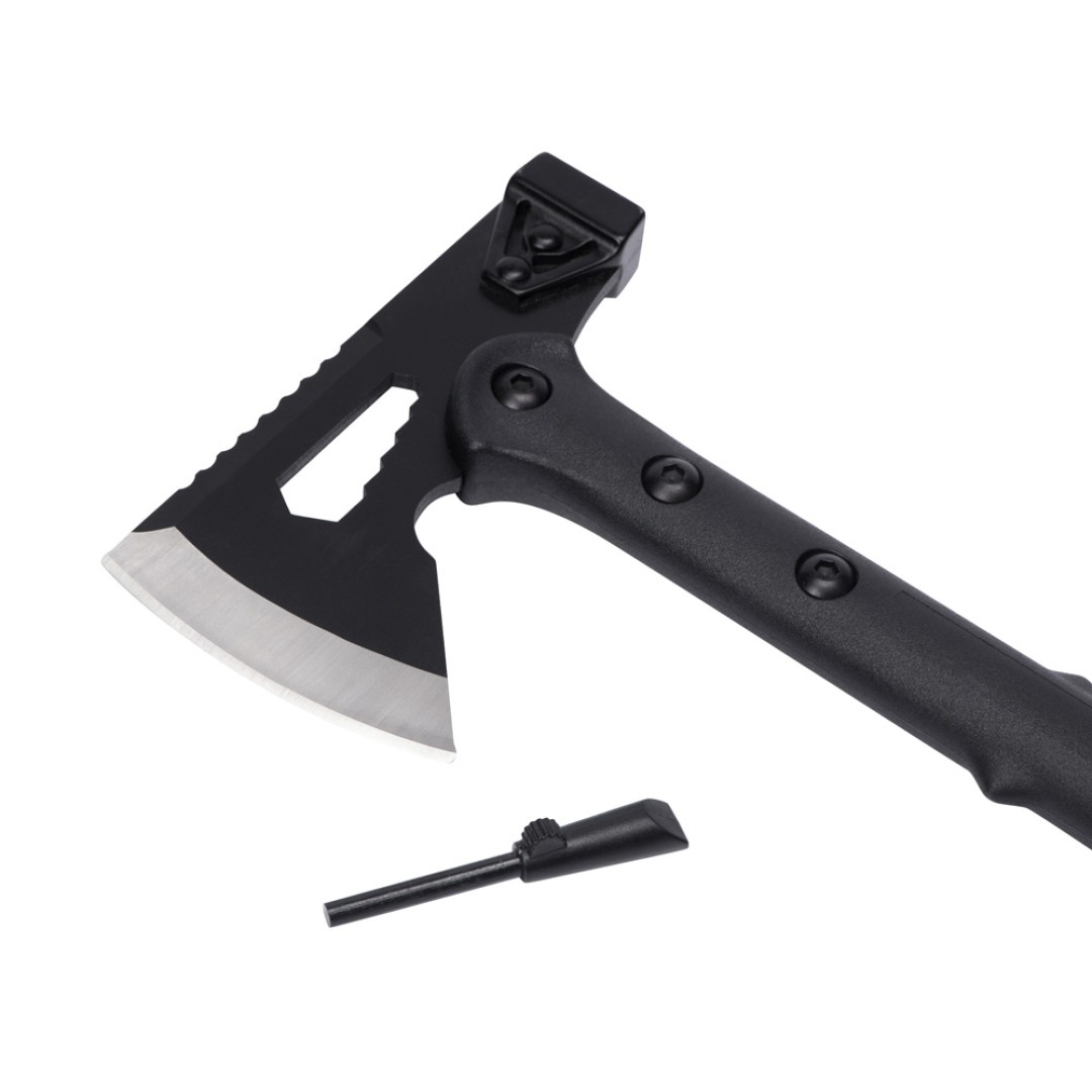 Топор 4-в-1 с огнивом «Lumber», черный