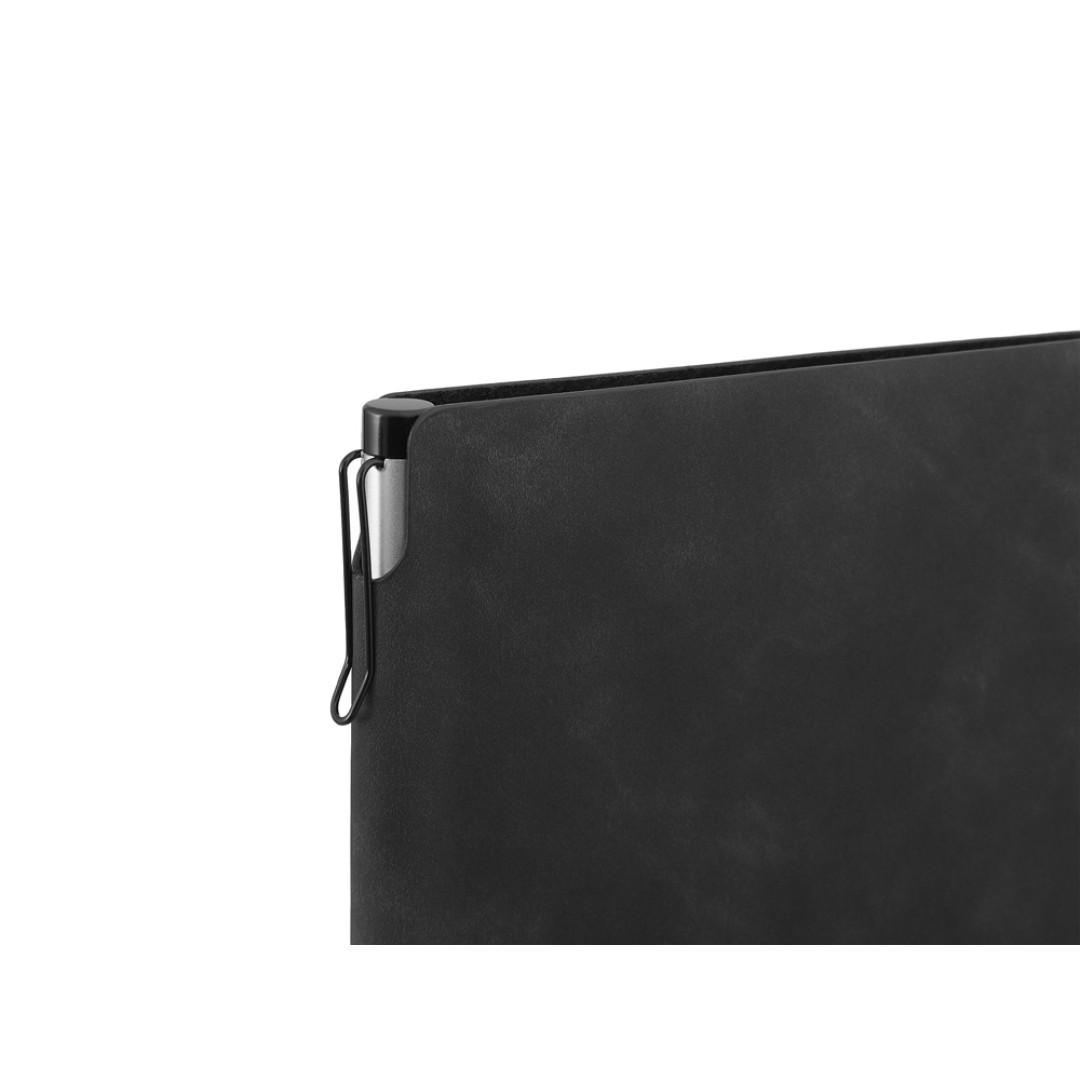 Блокнот А5 "Notepeno Max", 96 листов 80 гр/м2 белой FSC бумаги, черный