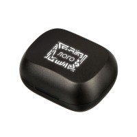 Беспроводные наушники с шумоподавлением c подсветкой лого «Lites», черные