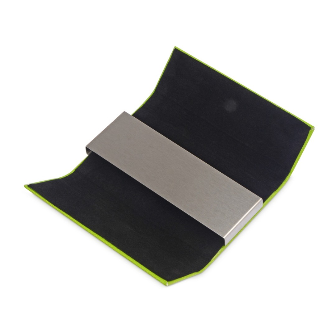 Визитница "Тoledo", зеленое яблоко