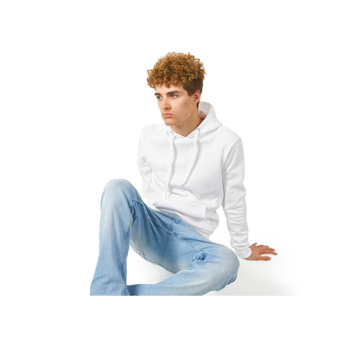 Толстовка с капюшоном "Amsterdam" мужская, белый