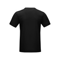 Мужская футболка Azurite с коротким рукавом, изготовленная из натуральных материалов, черный