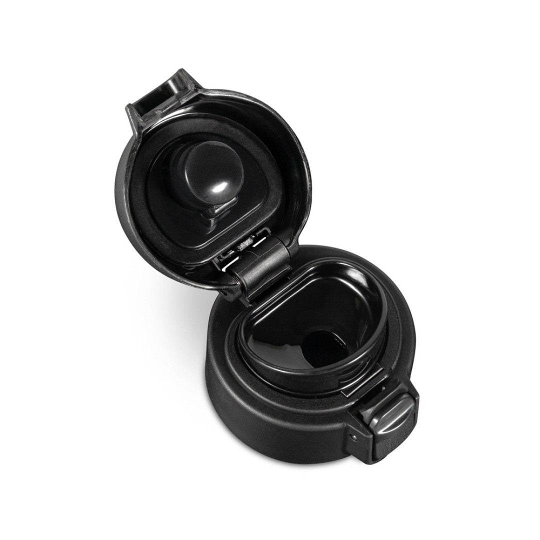 Термокружка Relaxika 701 (0,48 литра), черная (без лого)