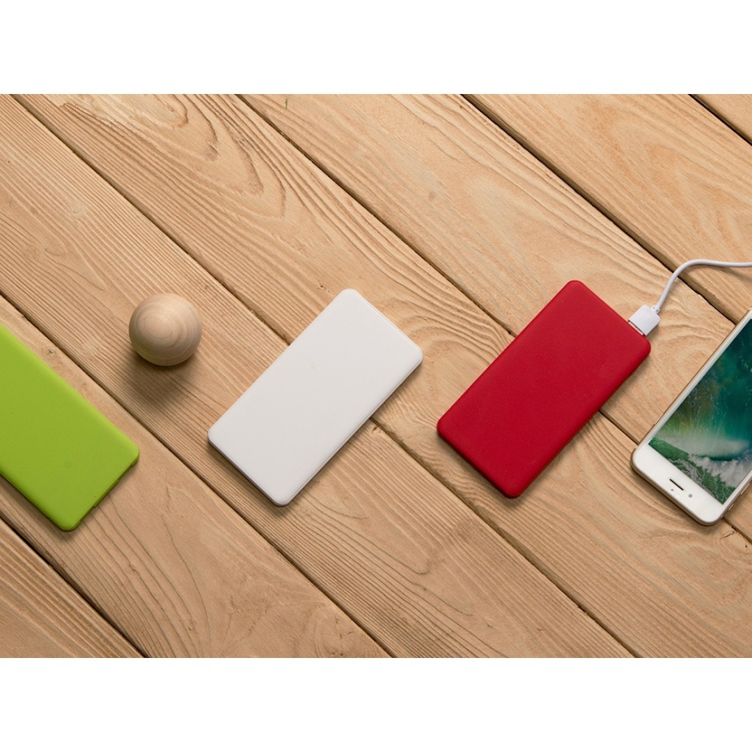 Портативное зарядное устройство «Reserve» с USB Type-C, 5000 mAh, серый