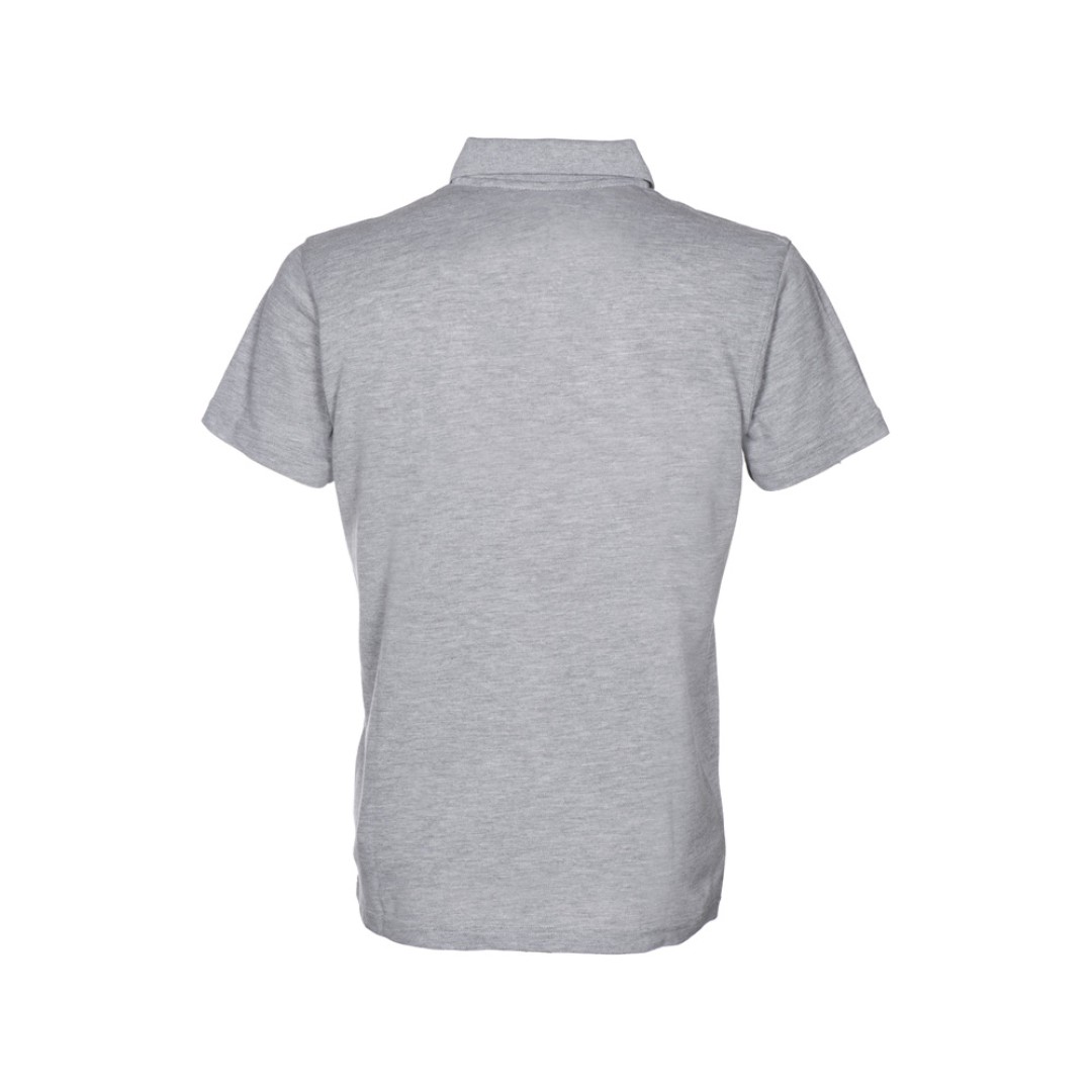 Рубашка поло "First 2.0" мужская, серый меланж