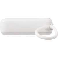 Внешний аккумулятор со встроенным кабелем «Liri», QC/PD, 10000 мАч, теплый белый