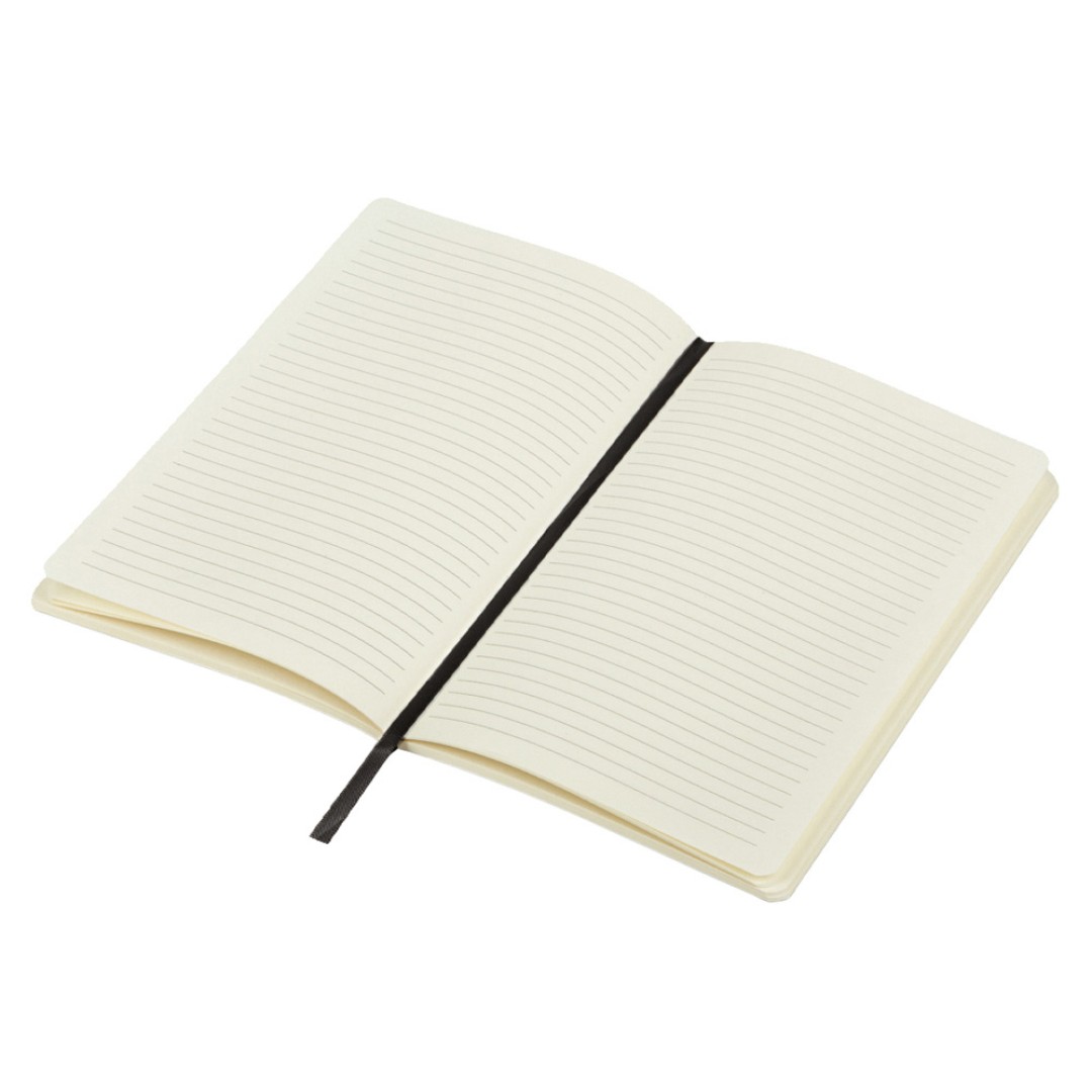 Блокнот "Softy 2.0", гибкая обложка A5, 80 листов, черный