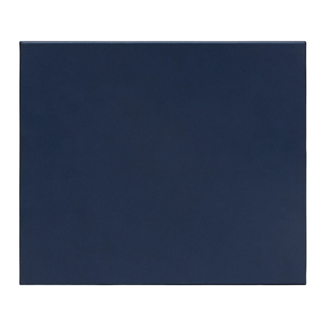 Подарочная коробка с эфалином Obsidian L 243 х 208 х 63, синий