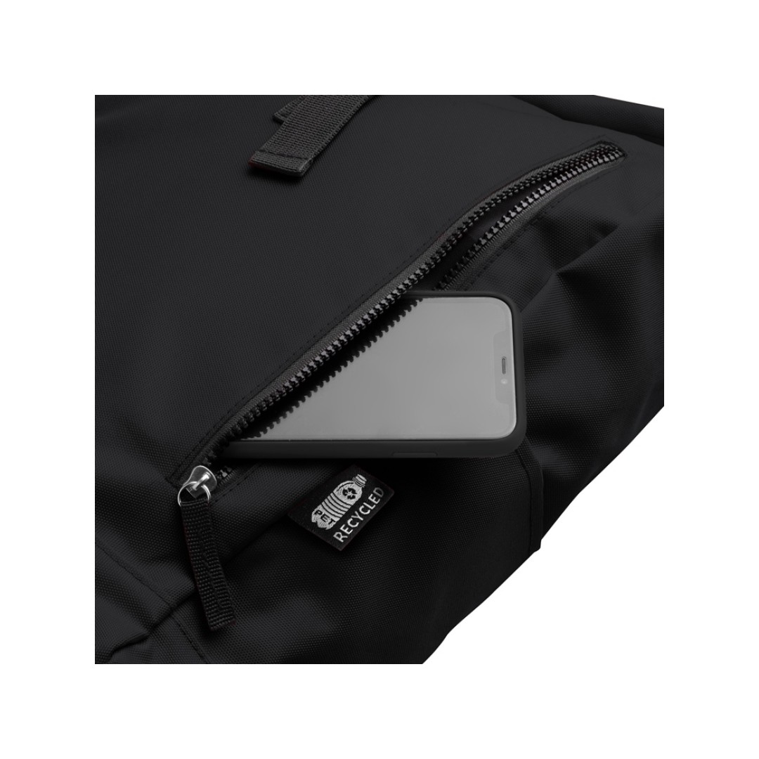 Рюкзак из RPET полиэстера DRONTE, черный