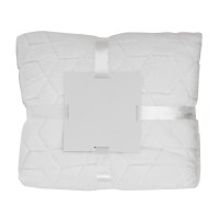 Светящийся в темноте плед Lattice белый