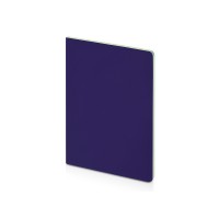 Бизнес-тетрадь А5 "Pragmatic Contrast", 40 листов в клетку, фиолетовый с салатовым срезом