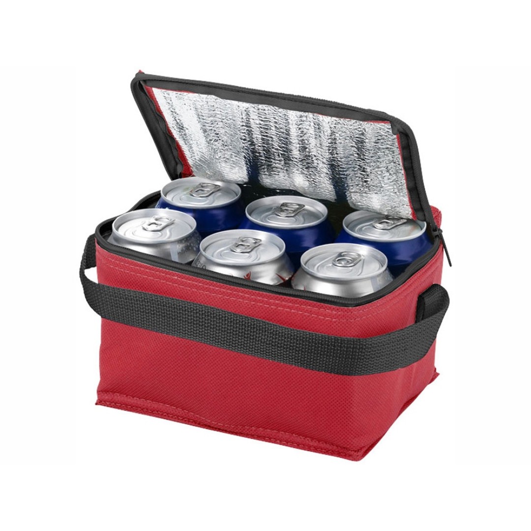 Сумка-холодильник "Spectrum", красный/черный