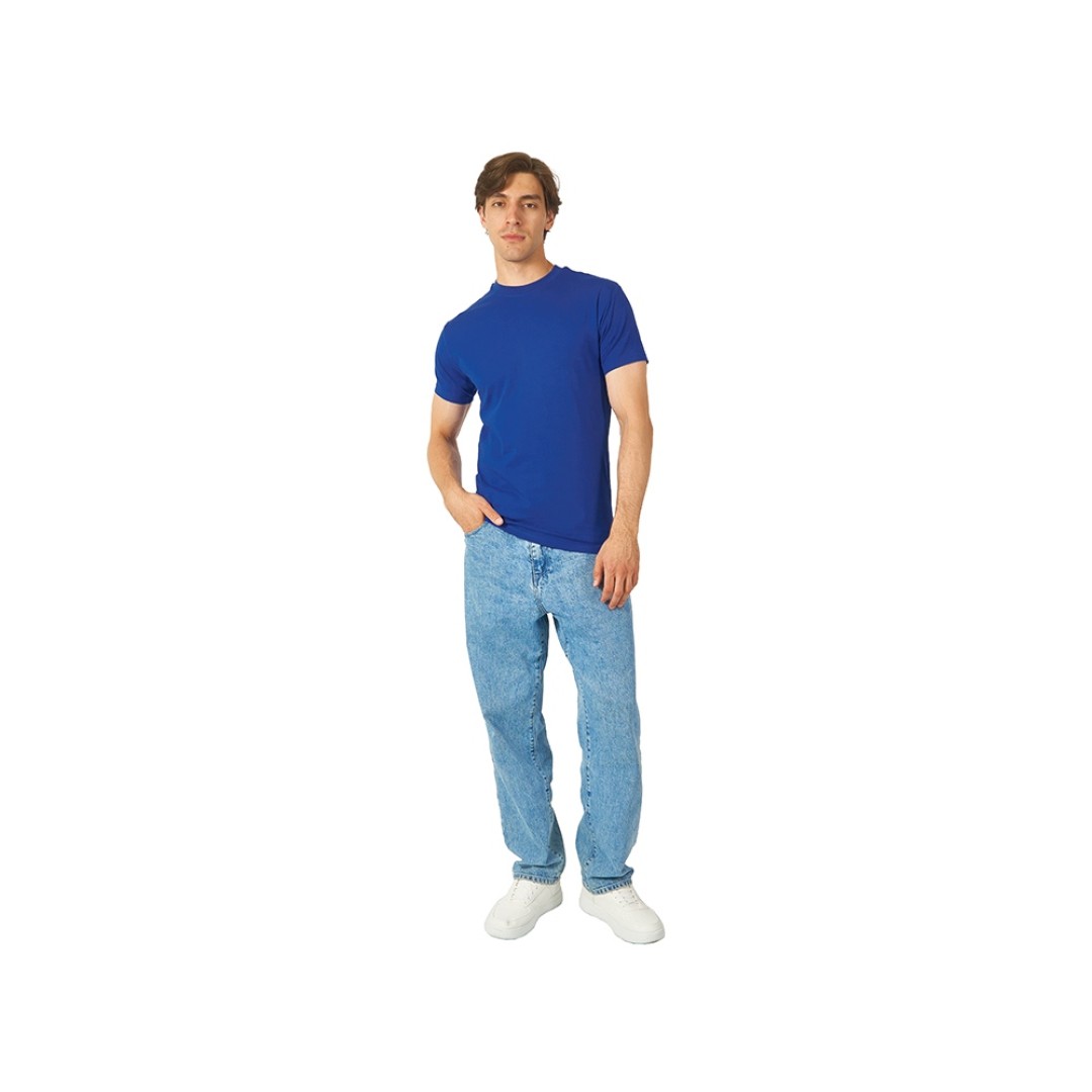 Футболка HD Fit короткий рукав с эластаном, классический синий