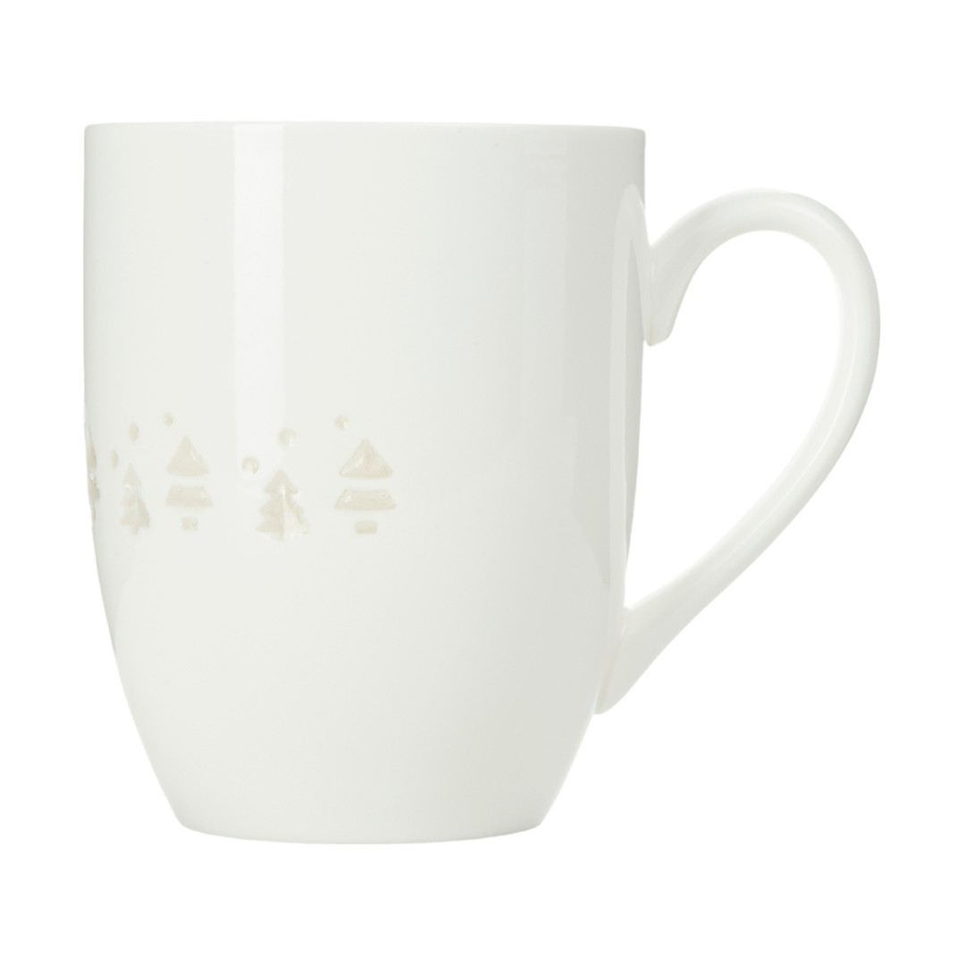 Кружка c прозрачной глазурью "Twinkling Trees"