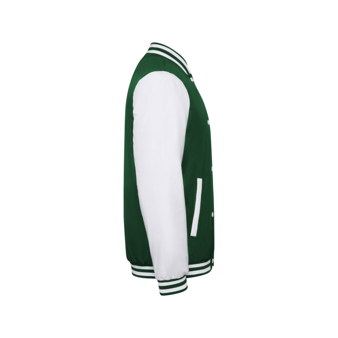 Бомбер утепленный «California» унисекс, бутылочный зеленый