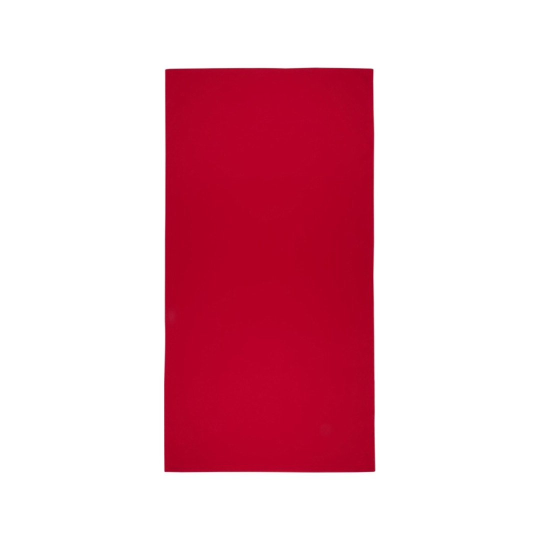 Lucas спортивное полотенце из переработанного полиэстера 70х140 см - Красный