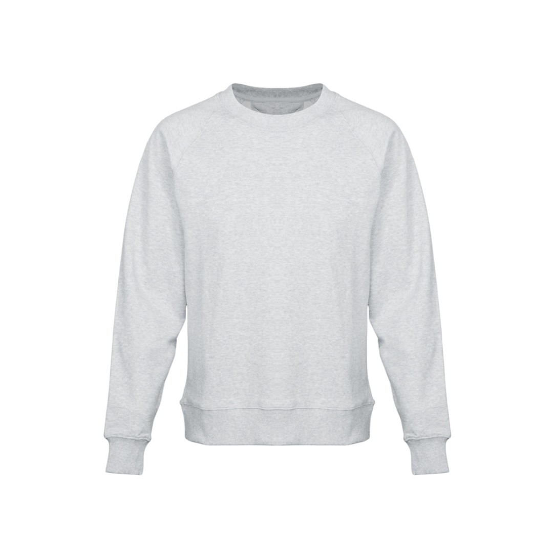 Свитшот оверсайз с рукавом реглан «Belgrade», унисекс, серый меланж