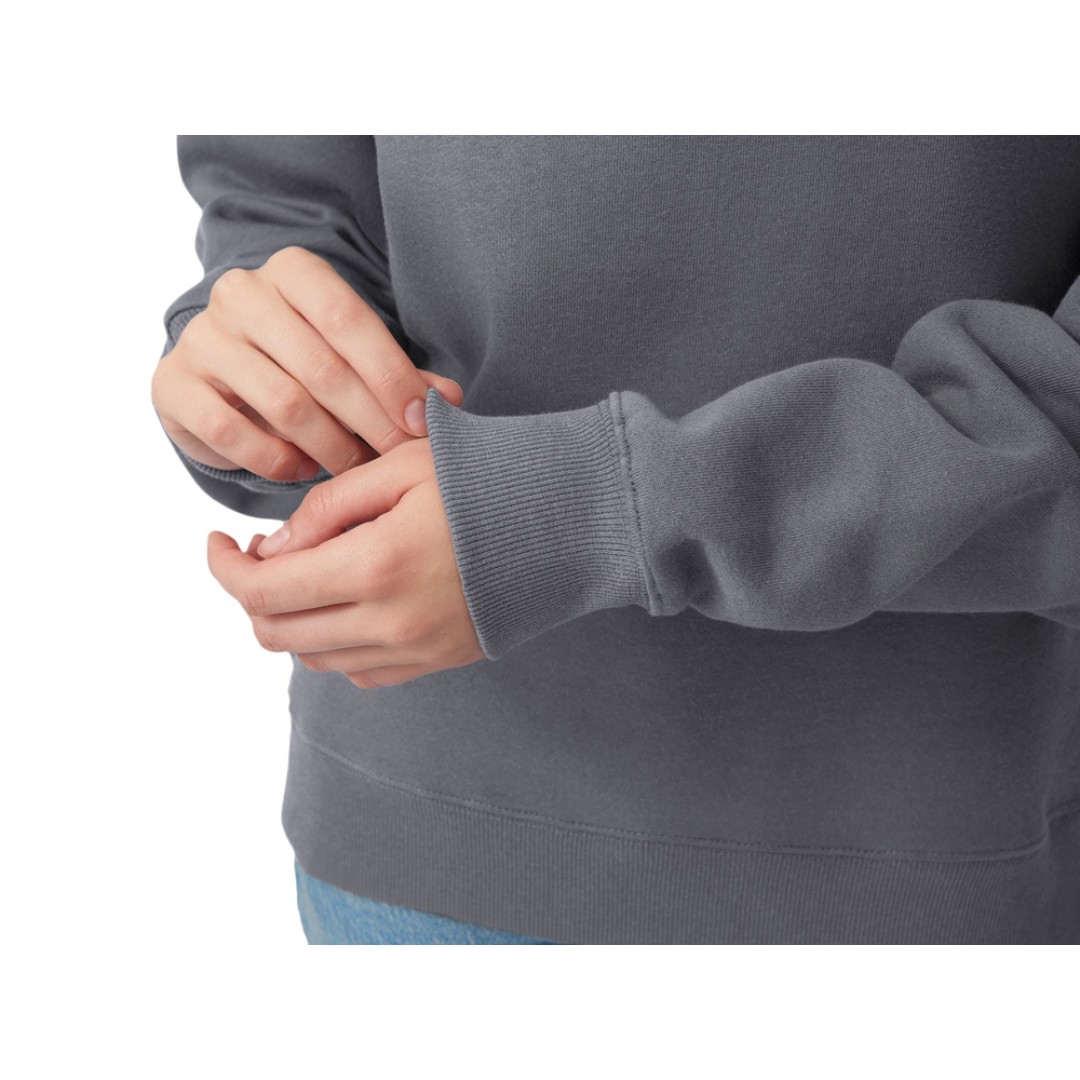 Свитшот оверсайз «Paris», унисекс, темно-серый