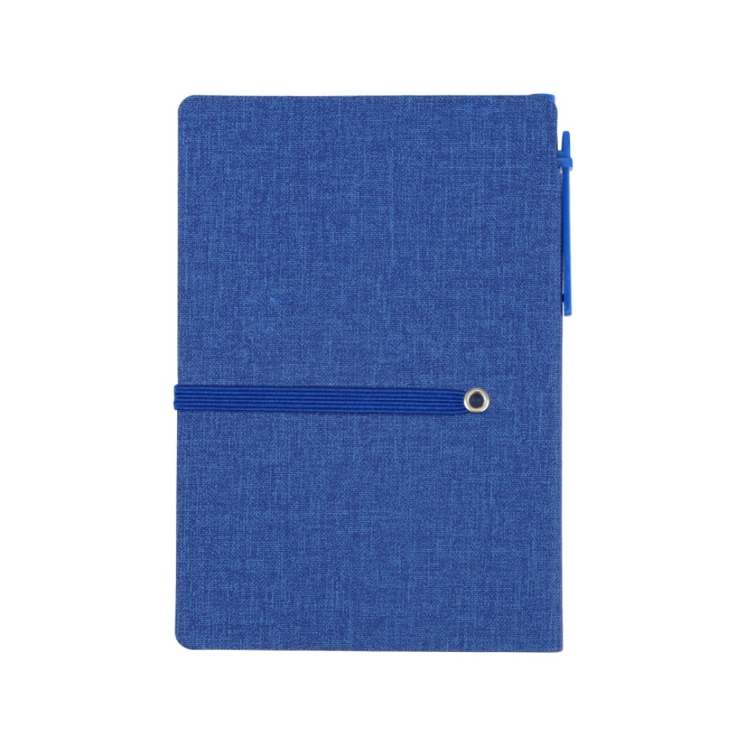 Набор стикеров А6 "Write and stick" с ручкой и блокнотом, синий (Р)