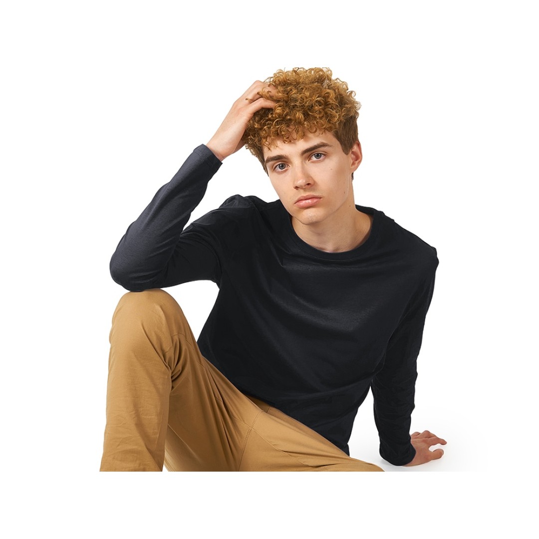 Лонгслив «Porto» мужской, темно-серый