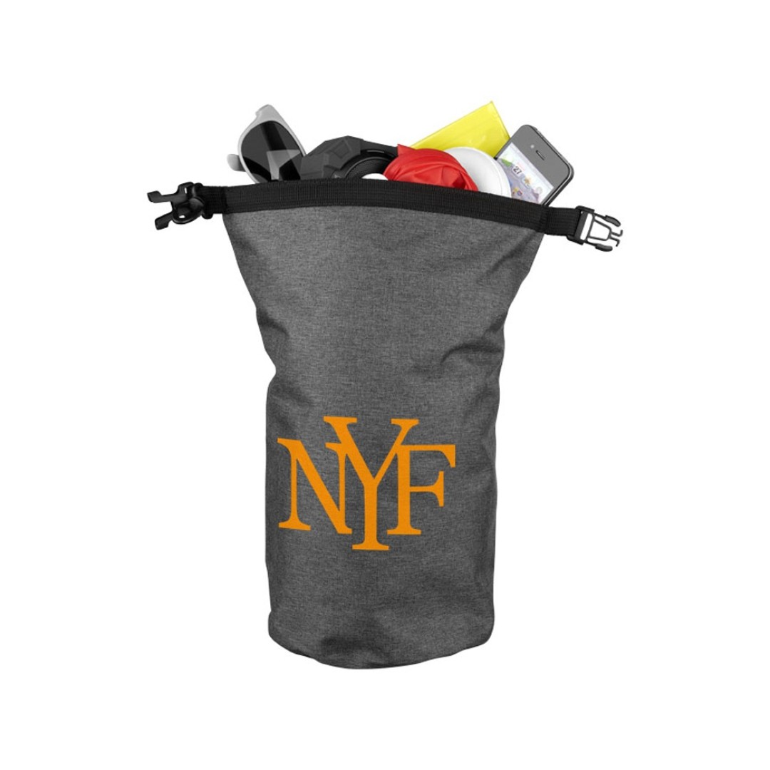 Туристический 5-литровый водонепроницаемый мешок, темно-серый