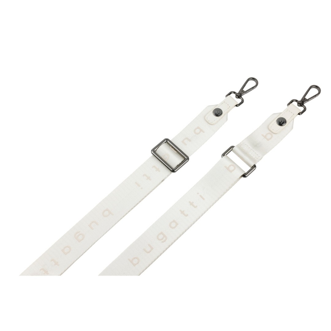 Сумка наплечная BUGATTI Almata, бежевая, полиуретан, 11х4х19 см