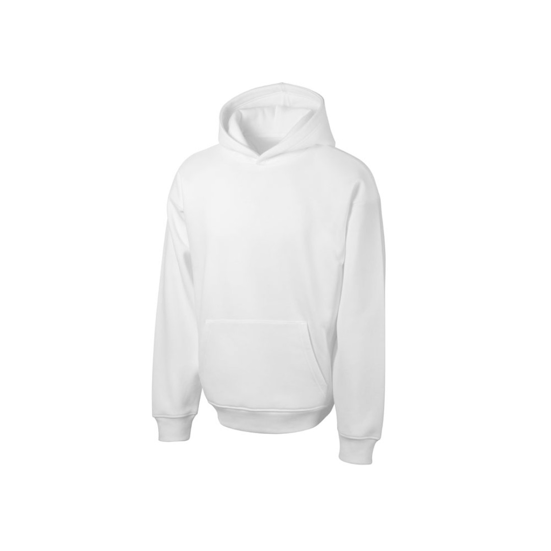 Толстовка с капюшоном оверсайз «Berlin» унисекс, белый