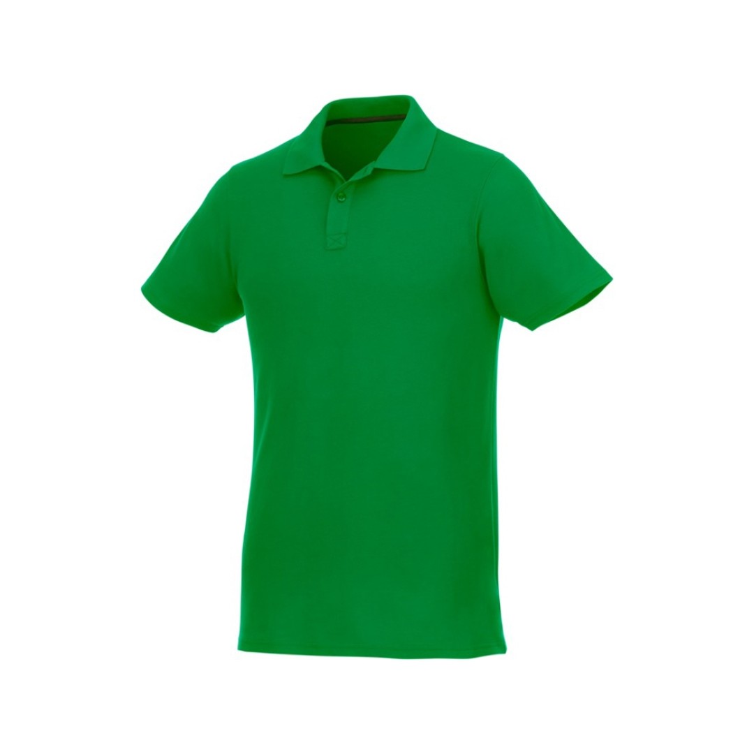Мужское поло Helios с коротким рукавом, fern green
