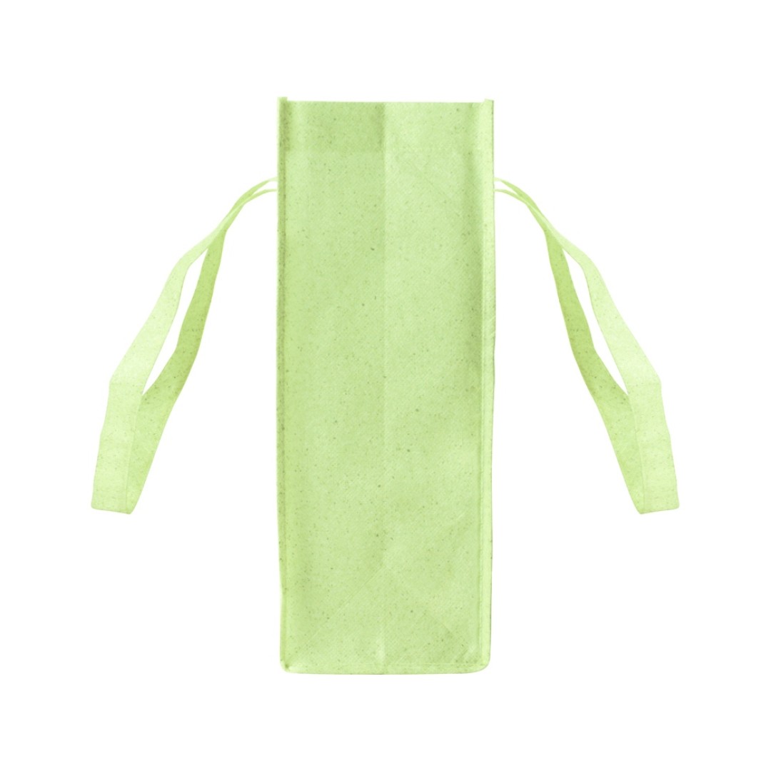 Сумка-шоппер Wheat из переработанного пластика 80gsm, 30.5*33*12.5cm, зеленый