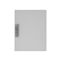 Папка пластиковая с боковым зажимом, прозрачный