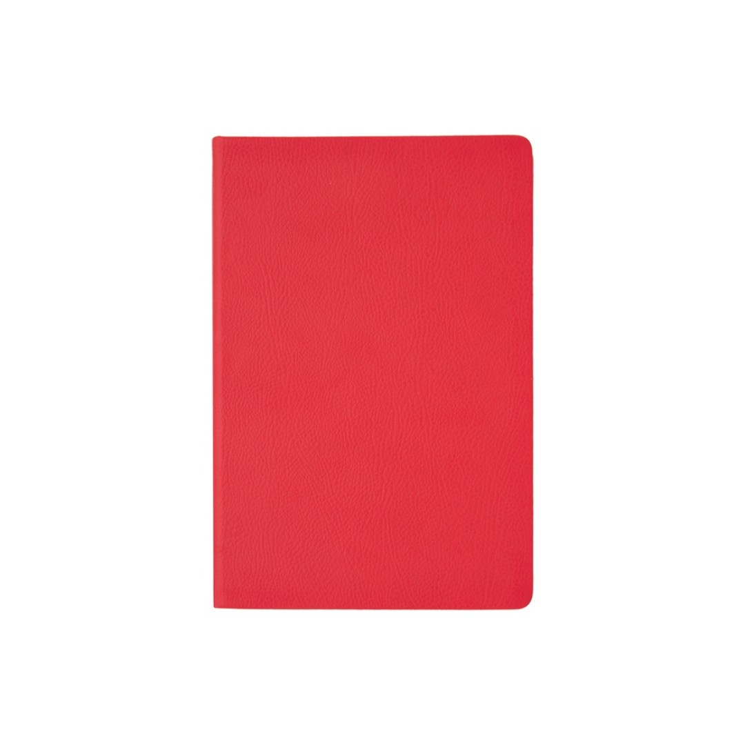Ежедневник недатированный А5 "Megapolis Nappa", красный