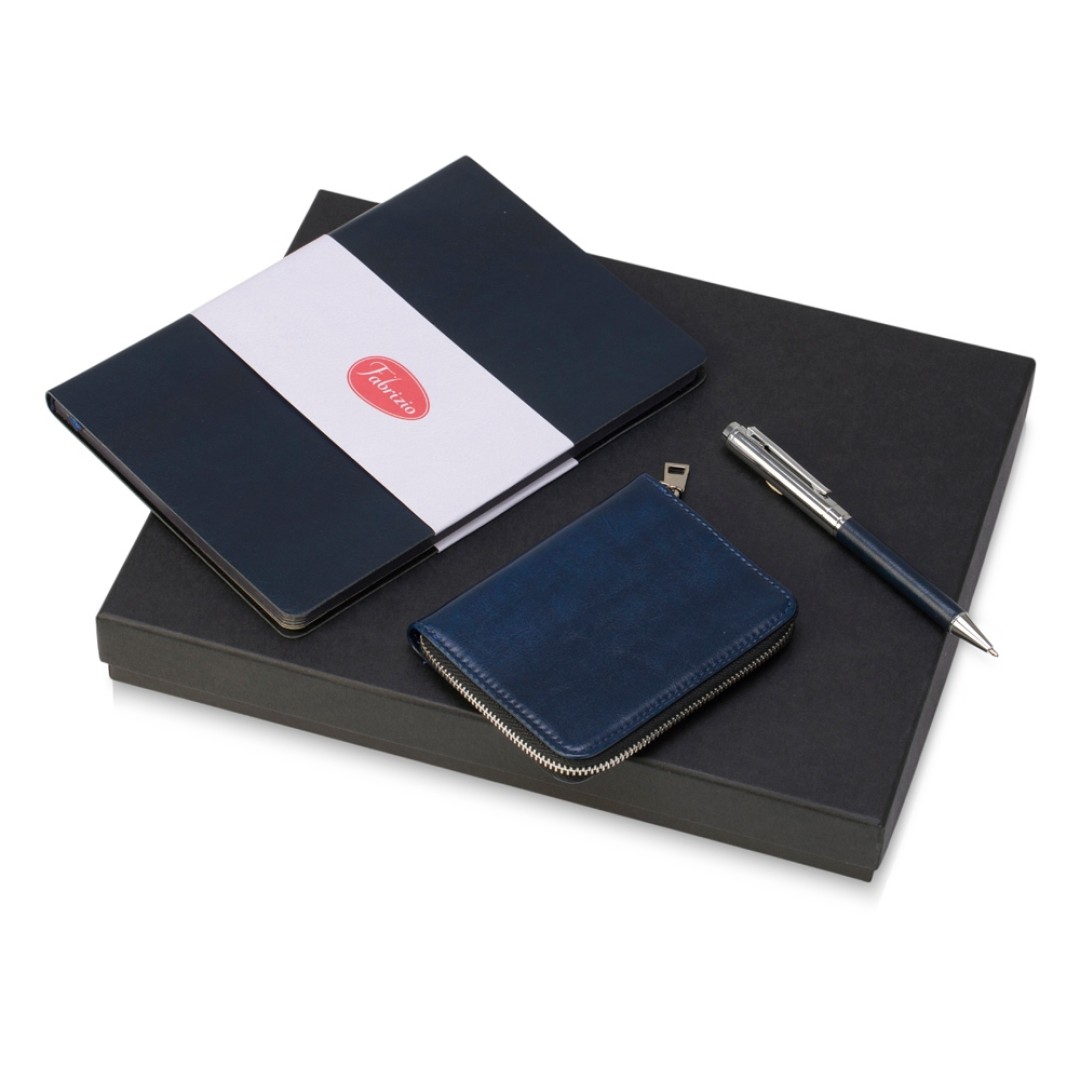 Подарочный набор "Fabrizio Large", темно-синий