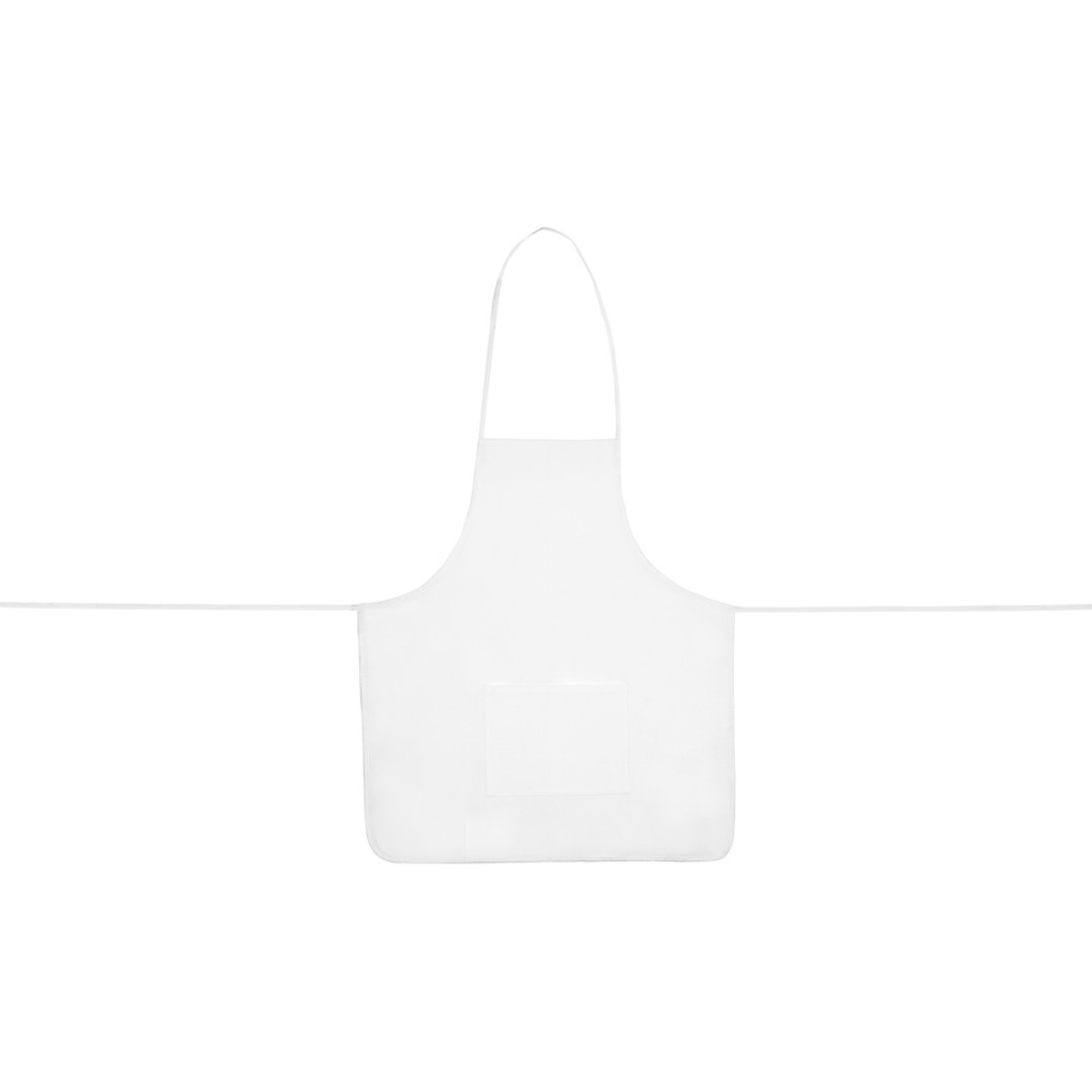 Фартук, белый, плотность 80г/м2