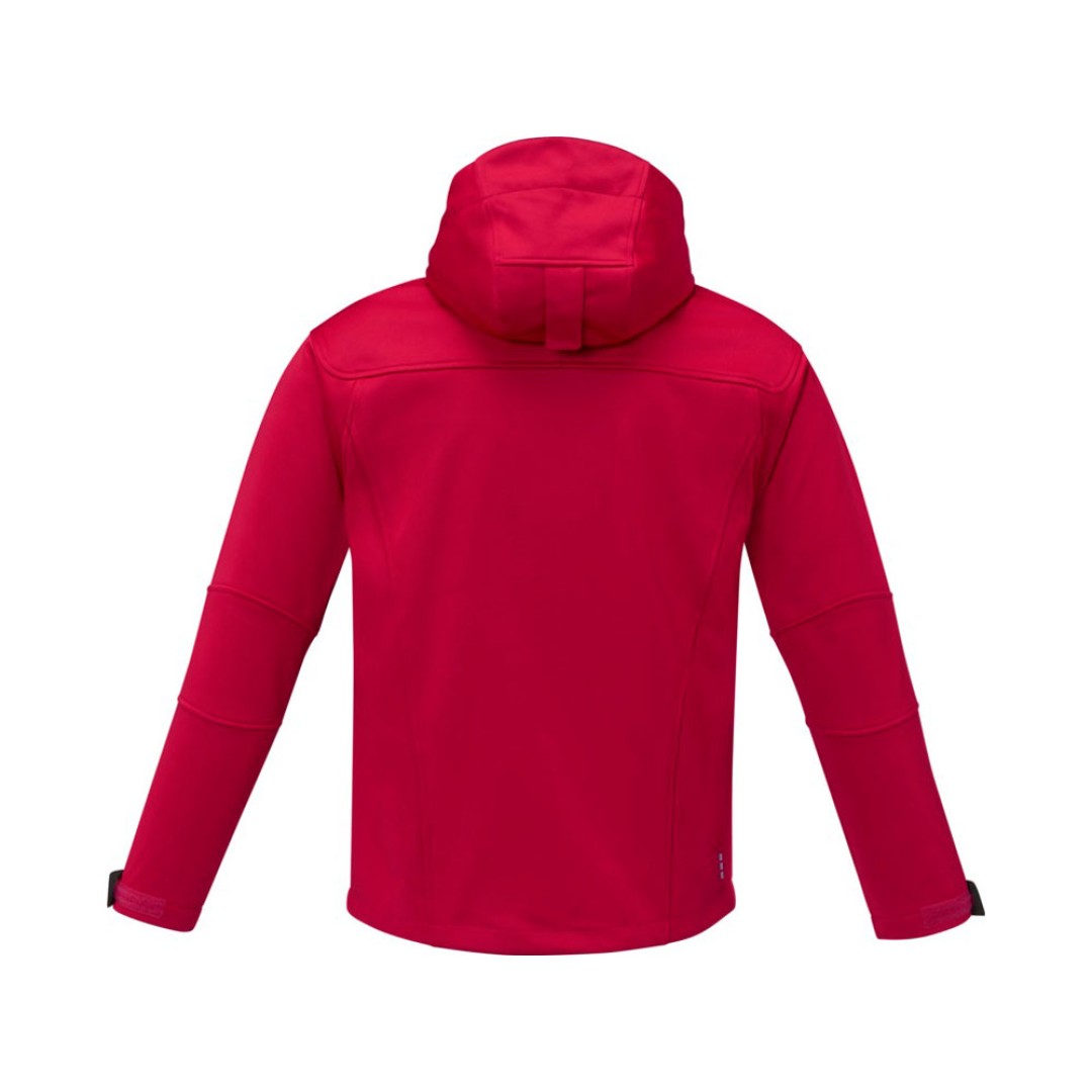 Match Мужская куртка софтшел, красный
