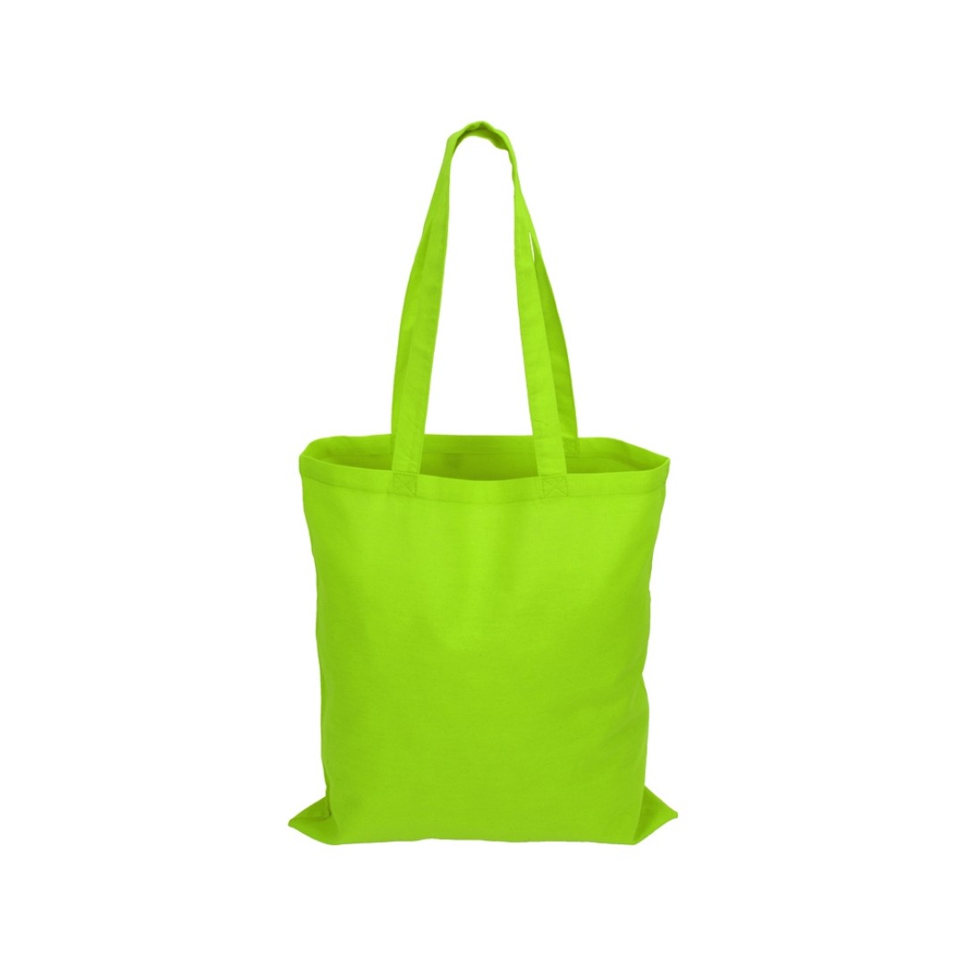 Сумка для шопинга Carryme 140 хлопковая, 140 г/м2, зеленое яблоко