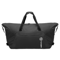 Сумка дорожная TORBER Mobi, чёрная, полиэстер 900D с PU покрытием, 65 х 37 х 34 см