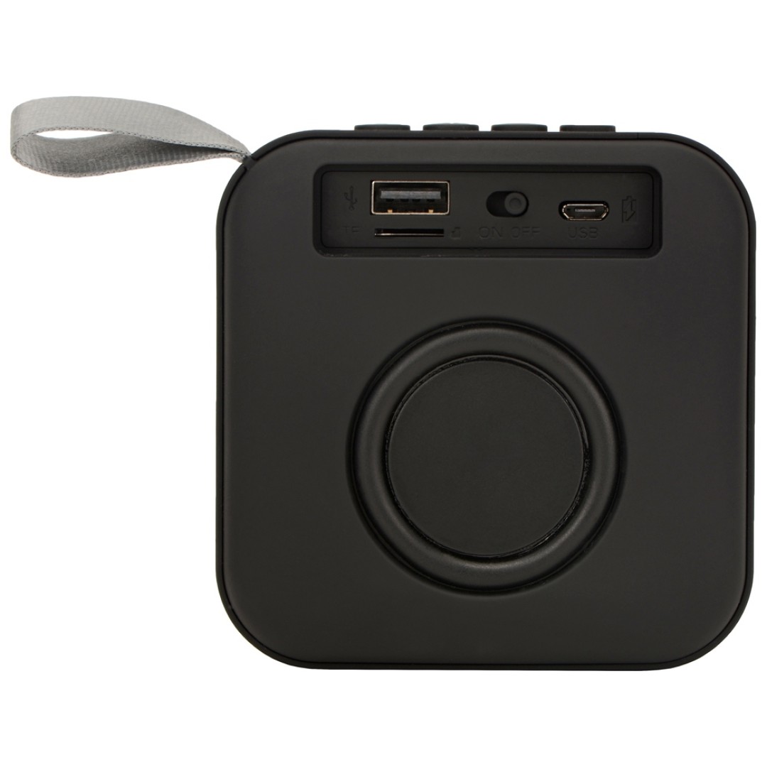 Портативная колонка «Otto», зеленое яблоко/черный