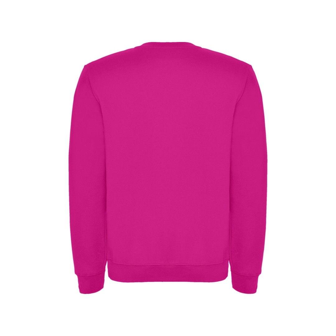 Свитшот с начесом "Clasica" унисекс, фуксия