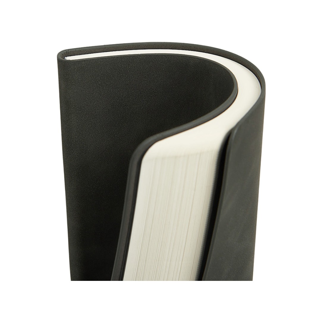 Блокнот А5 в гибкой обложке "Chaplin", серый