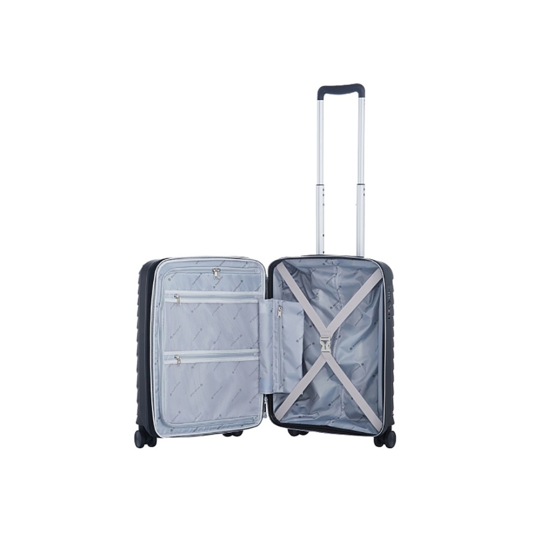 Чемодан 4-х колесный, Magellan, VICTORIA, 46л, черный