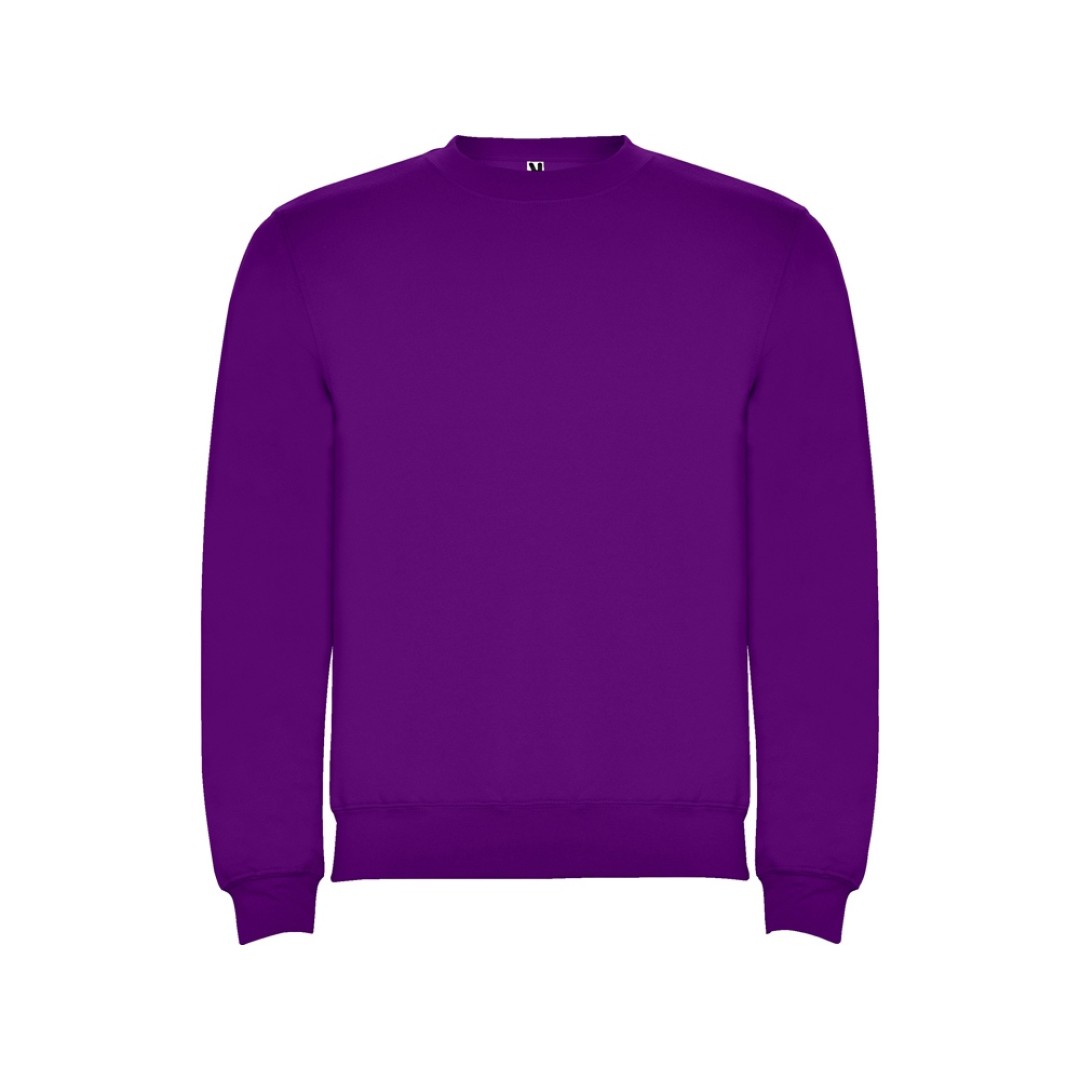 Свитшот с начесом "Clasica" унисекс, фиолетовый