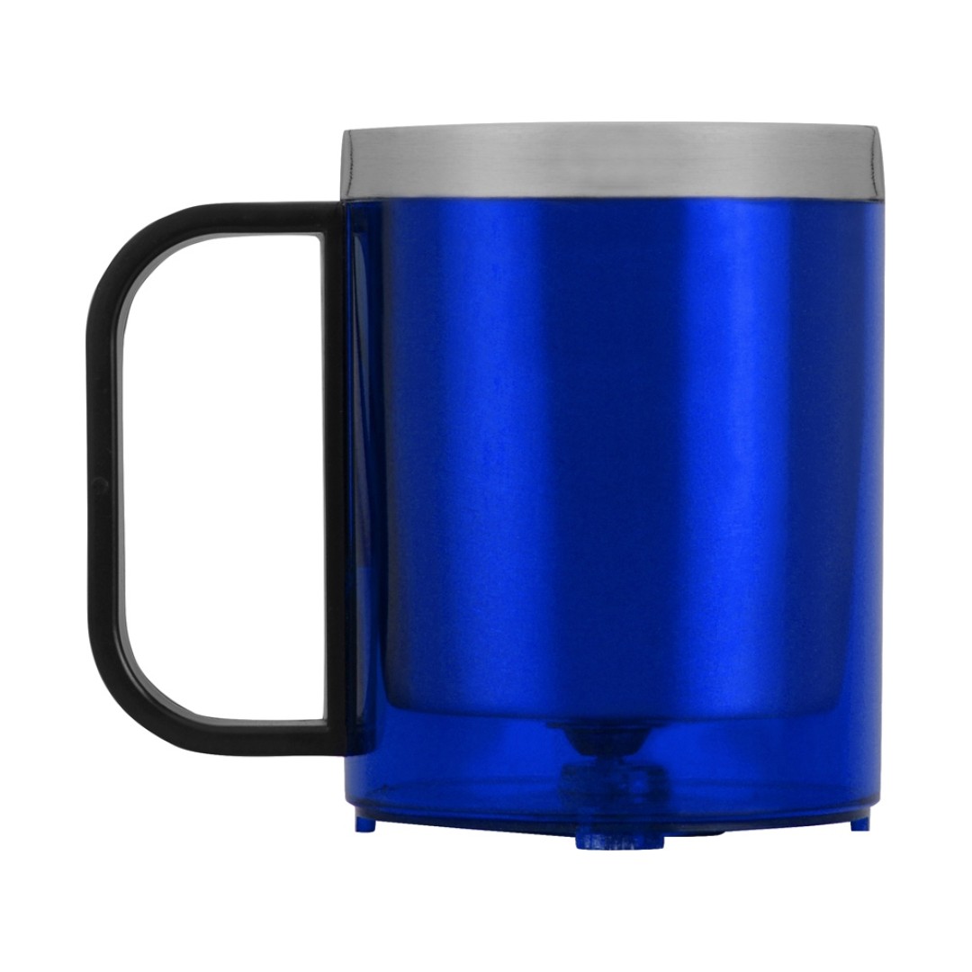 Набор «Походный» с чехлом: термос, 2 кружки, синий