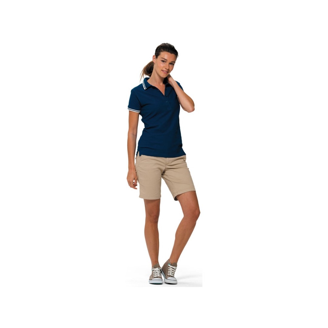 Рубашка поло "Erie" женская, темно-синий