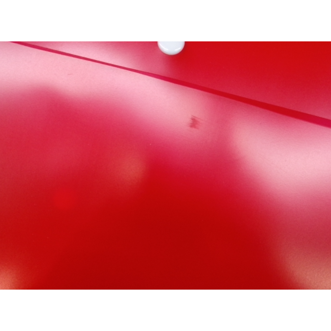 Папка-конверт А4 с кнопкой, красный (Р)