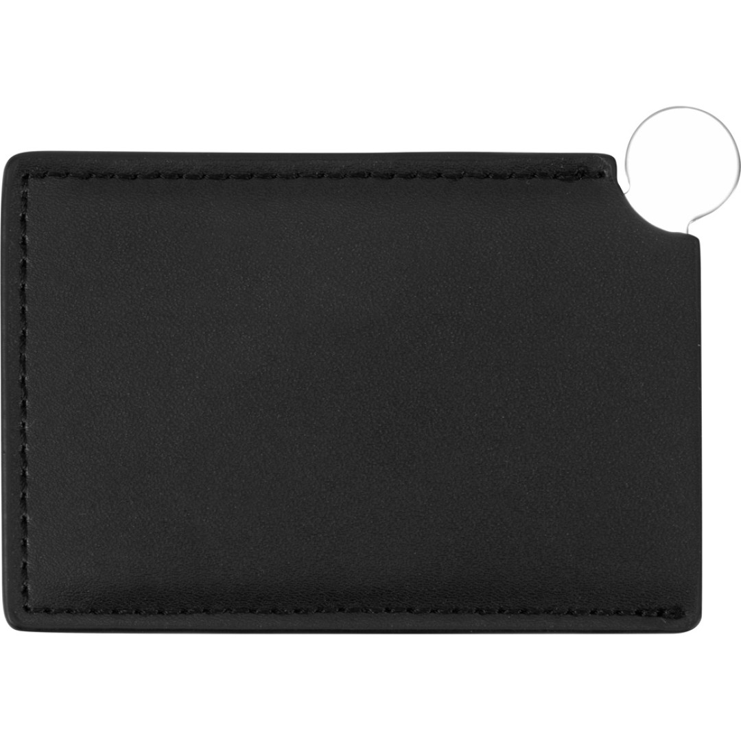 Зеркало в чехле "Style", серебристый/черный