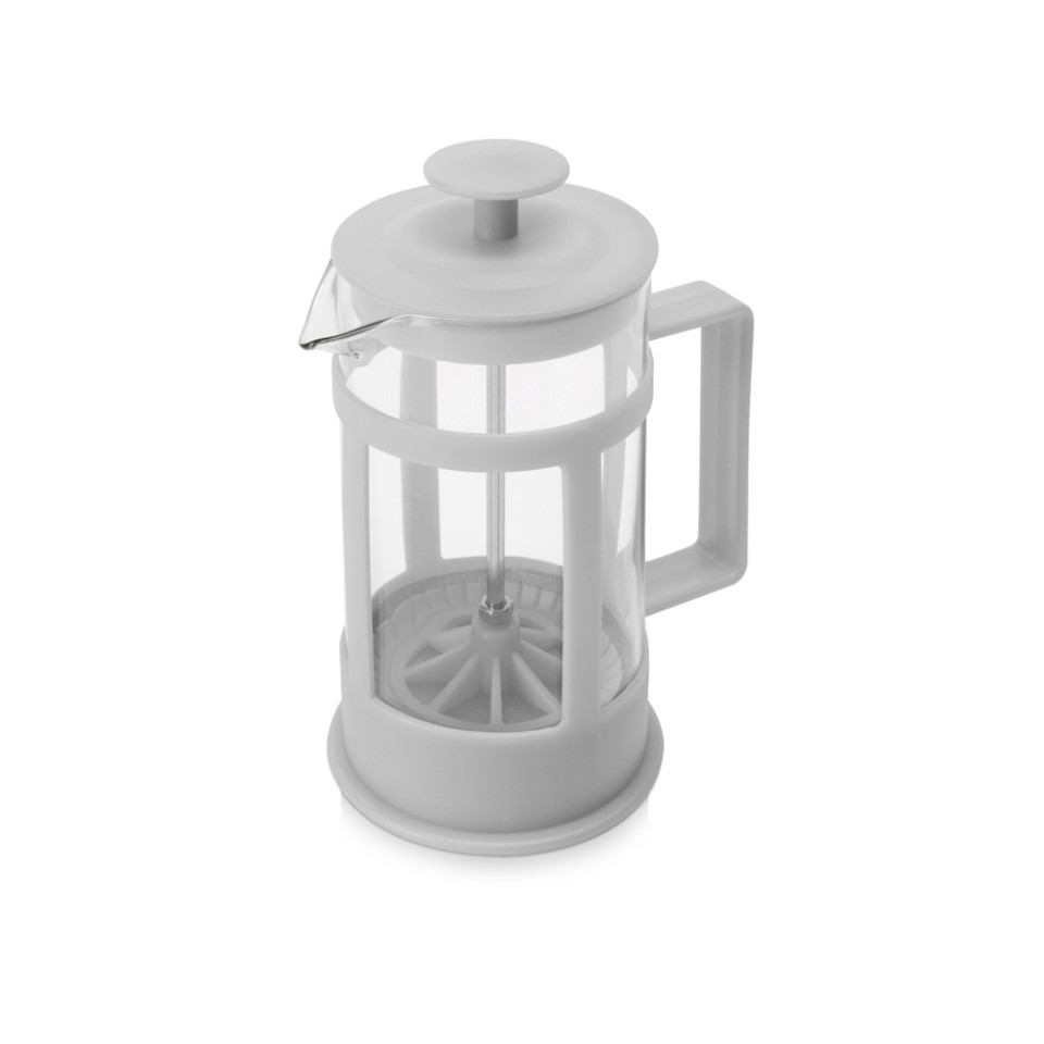 Подарочный набор Tea time с пледом, серый