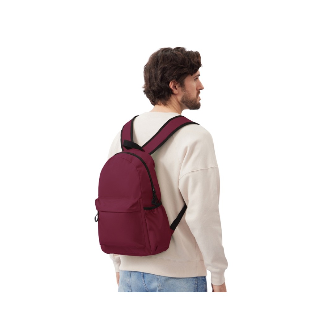 Рюкзак Bro, глубокий бордовый